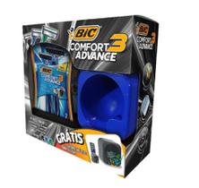 kit bic 2x confort3 az c/2 + amp som gts