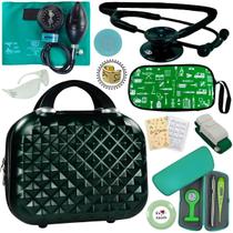 Kit Bic Completo Estetoscopio Luxo Estagio Top Promoção