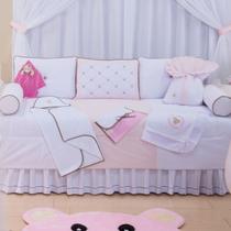 Kit Bicama Glamour 06 peças - Thed Rosa