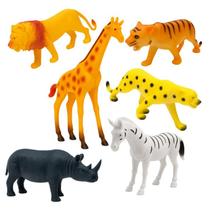 Kit Bichos Selva Pacote Variados C/ 8 Unidades Grande