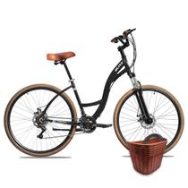 kit Bicicleta Blitz Comodo Aro 29 Shimano 21v + Cestinha e cadeado