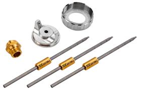 Kit Bico Agulha Para Pistola De Pintura 1.2mm, 1.4mm, 1.8mm