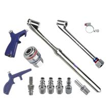 Kit Bico Calibrador Engate Rapido Pulveriz Assoprador