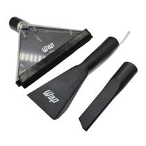 Kit Bico Canto e Bocais Estofado e Carpete Preto Compatível com Extratora WAP Home Cleaner FW005465