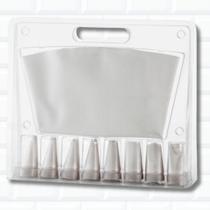Kit Bico Confeitar Folha 1M Pitanga Perlé Pétala Maleta Saco Kit Bico Confeitar Folha 1M Pitanga Perlé Pétala Maleta Saco