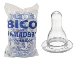 Kit Bico De Mamadeira Redondo C/25 Un. 100% Silicone (Tetê) - Fortaleza