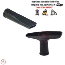 Kit Bico Fresta + Bico Estofado para Aspiradores de Pó Wap 32mm Modelos na Descrição