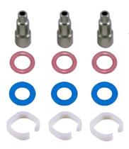 Kit bico injetor completo, kwid, logan, sandero, citroen c3, peugeot 208 asf0283 Kit bico injetor completo, kwid, logan, sandero, citroen c3, peugeot 208 asf0283