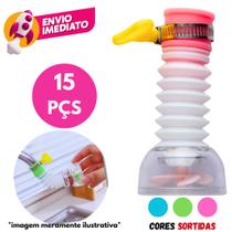 Kit Bico Torneira Plástico Arejador Flexível Prolongador Chuveirinho 360 Extensor Lavatório Cozinha Kit Bico Torneira Plástico Arejador Flexível Prolongador Chuveirinho 360 Extensor Lavatório Cozinha
