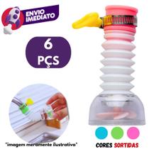 Kit Bico Torneira Plástico Arejador Flexível Prolongador Chuveirinho 360 Extensor Lavatório Cozinha
