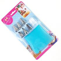 Kit Bicos de Confeitar 8 pcs Para Doces e Bolos Kit Bicos de Confeitar 8 pcs Para Doces e Bolos