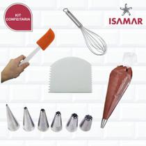 Kit Bicos Para Confeitar Pitanga + Sacos + Acessorios BRINDE Kit Bicos Para Confeitar Pitanga + Sacos + Acessorios BRINDE