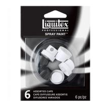 Kit Bicos para Spray Sortidos Liquitex com 6 Unidades Kit Bicos para Spray Sortidos Liquitex com 6 Unidades