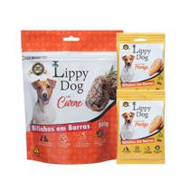 Kit Bifinho Lippy Dog para Cães em Barras 600g - 3 Unidades