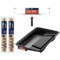 Kit Big Atlas Com Bandeja + Garfo + Rolo Rende Plus 46cm