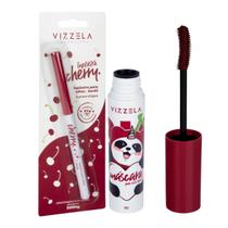 Kit Big No Panda Cherry + Lapiseira Para Olhos Cherry - Vizzela Kit Big No Panda Cherry + Lapiseira Para Olhos Cherry - Vizzela