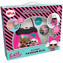 Kit Bijuteria Infantil - LOL Surprise - Bolsinha Fashion Biju - Elka