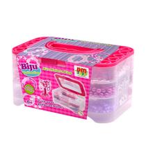 Kit Bijuterias Infantil - Biju Collection - Kit Maleta Top - DM Toys