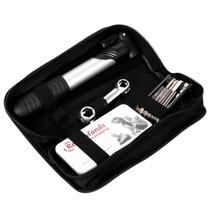 Kit Bike Bicicleta Bolsa Reparo Chaves Bomba Ar Remendo Pneu Kit Bike Bicicleta Bolsa Reparo Chaves Bomba Ar Remendo Pneu