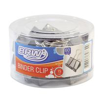 Kit Binder clips 15 mm 60 un Brw Kit Binder clips 15 mm 60 un Brw
