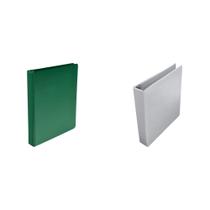 Kit Binder Combo Kit Anel redondo Casafoyer 2,54 cm verde e 3,81 cm branco