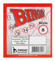 Kit bingo tamoio c/100 fls jornal c/360 pcts