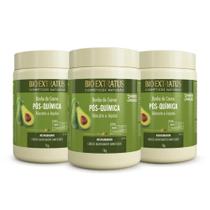 Kit Bio Extratus Banho de Creme Pós-Química 1Kg 3 Itens Kit Bio Extratus Banho de Creme Pós-Química 1Kg 3 Itens