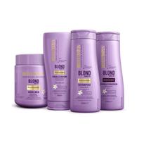 Kit Bio Extratus Blond Desamarelador (Shampoo/Condicionador/Finalizador e Máscara 500g)