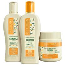 Kit Bio Extratus Camomila Sh Cond E Banho De Creme (250Ml/G)