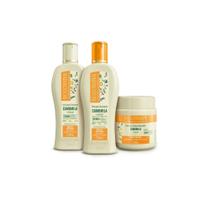 Kit bio extratus camomila shampoo, cond e mascara 250gr