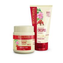 Kit Bio Extratus Crespos Banho de Creme 250g e Finalizador 150g