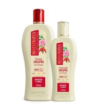Kit Bio Extratus Crespos Rosa Mosqueta Shampoo 500ml + Condicionador 250ml Nutrição e Força Kit Bio Extratus Crespos Rosa Mosqueta Shampoo 500ml + Condicionador 250ml Nutrição e Força