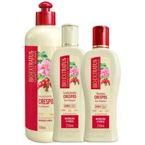 Kit Bio Extratus Crespos Shampoo 250ml + Condicionador 250ml + Finalizador 500ml Kit Bio Extratus Crespos Shampoo 250ml + Condicionador 250ml + Finalizador 500ml