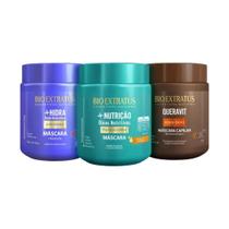 Kit Bio Extratus Cronograma Capilar Cabelos Desvitalizados