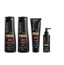 Kit Bio Extratus Força C/Pimenta Sh 350ml + Cond 350ml + Máscara 250g + Loção Capilar 100ml Kit Bio Extratus Força C/Pimenta Sh 350ml + Cond 350ml + Máscara 250g + Loção Capilar 100ml