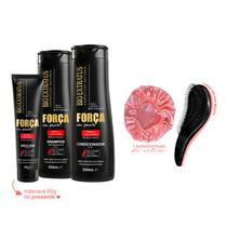 Kit Bio Extratus Força com Pimenta Especial +Escova/Touca Kit Bio Extratus Força com Pimenta Especial +Escova/Touca