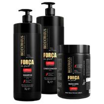 Kit Bio Extratus Força Pimenta Shampoo Condicionador Máscara