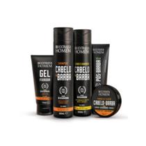 Kit Bio Extratus Homem Cabelo E Barba Completo 5 Produtos