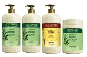 Kit Bio Extratus Jaborandi 3 Produtos+ Creme Silicone Tutano