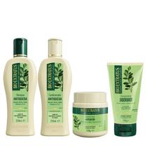 Kit Bio Extratus Jaborandi Antiqueda 250ml Sh+Cond+B. Creme+Finalizador