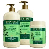 Kit Bio Extratus Jaborandi Antiqueda Shampoo Condicionador Kit Bio Extratus Jaborandi Antiqueda Shampoo Condicionador
