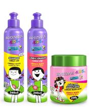 Kit Bio Extratus Kids Liso Sh + Condic + Masc 250ml