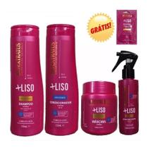 Kit Bio Extratus +liso Completo Máscara 500g Dose Brinde