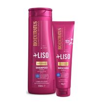 Kit Bio Extratus +Liso Shampoo 350ml + Máscara 90g Kit Bio Extratus +Liso Shampoo 350ml + Máscara 90g