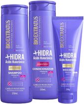 Kit Bio Extratus Mais Hidra Shampoo Condicionador Máscara