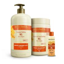 Kit Bio Extratus Mel Nutritivo Sh Máscara 1L/Kg Umectante
