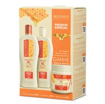 Kit Bio Extratus Mel Shampoo 500ml + Condicionador 500ml + Banho de Creme 230g