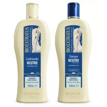 Kit Bio Extratus Neutro Proteínas do Leite - Brilho Natural - Shampoo + Condicionador 500ml