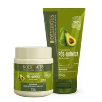 Kit Bio Extratus Pós Quimica banho de creme 250g + Finalizador 150g Kit Bio Extratus Pós Quimica banho de creme 250g + Finalizador 150g