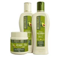 Kit Bio Extratus Pós Quimica shampoo 250ml + condicionador 250ml + banho de creme 250g